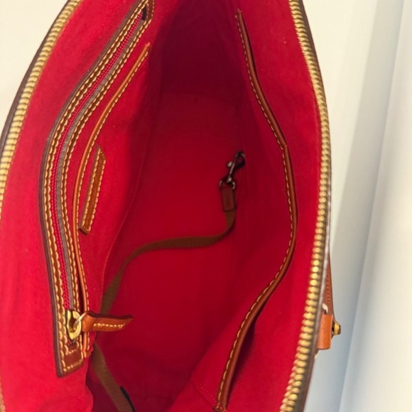 Dooney & Bourke Gretta Domed Zip Satchel – Water-Repellent Coated Fabric - Picture 5 of 8